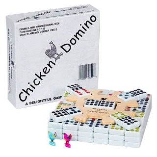  Chickenfoot Dominoes Double Nine Set Toys & Games