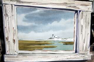 Painting Light house on Cape Cod by Foster Nystrom  