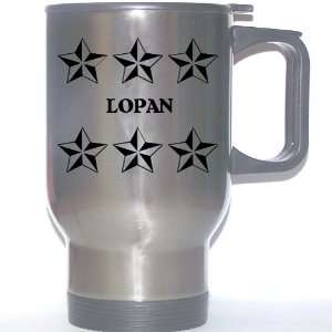  Personal Name Gift   LOPAN Stainless Steel Mug (black 