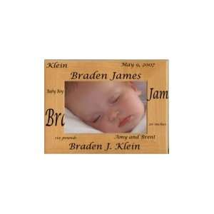  Personalized Baby Picture Frame option 1