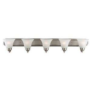  By Seagull Lighting 44239 962 Linwood Brushed Nickel Five 