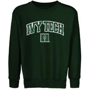  Ivy Tech Community College Youth Logo Arch Applique Crew 