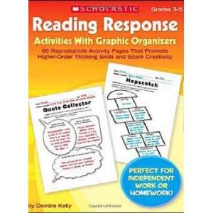 Scholastic 978 0 439 72086 1 Reading Response Activities With Graphic 