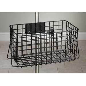 Heavy duty wire basket 12x6x6 1/2, stainless steel   IV/Infusion Stand 