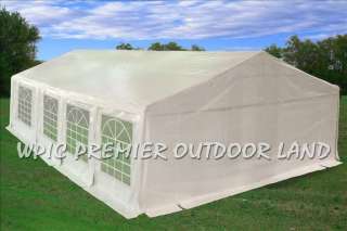 26x20 Heavy Duty Party Wedding Tent Canopy Carport W  