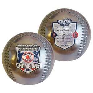 Boston Red Sox 2004 World Series Champions Commemorative Silver 