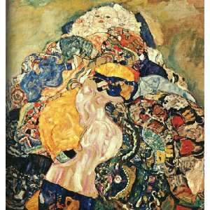  Hand Made Oil Reproduction   Gustav Klimt   32 x 34 inches 