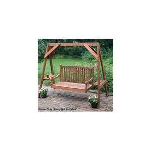  Western Red Cedar A Frame with Shelves Patio, Lawn 