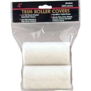 Gam Paint Brushes 3in. X .25in. Mohair Mini Trim Roller Covers Twin 