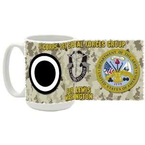   Army I Corps 1st Special Forces Group Coffee Mug