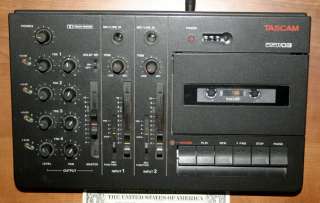 Teac Tascam Porta 03 MiniStudio Mixer tape recorder+man  
