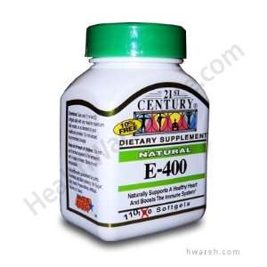  Vitamin E Natural 400 IU   110 Softgels Health & Personal 
