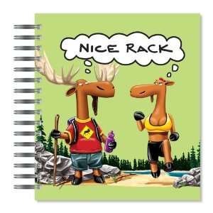  Nice Rack Moose Picture Photo Album, 18 Pages, Holds 72 Photos 