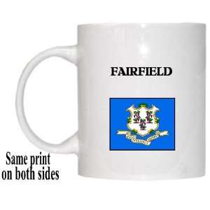  US State Flag   FAIRFIELD, Connecticut (CT) Mug 