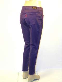 LEVIS JEANS Mid Rise Purple Leggings Womens Pants New With Tags 