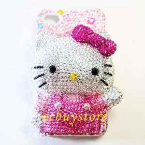  Handmade 46 1 3d Bling Swarovski Crystal Hello Kitty Case 