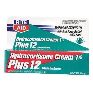 Rite Aid Hydrocortisone Cream 1%, Plus 12 Moisturizers 
