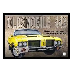 Oldsmobile 442 Car tin sign #869