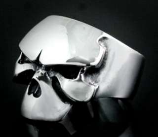 ABSTRACT SKULL RING STERLING SLVER 925   AVAILABLE SIZE 8  15  