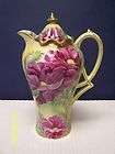 nippon floral decorated chocolate pot n r 