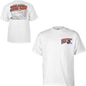  Reebok Denver Broncos 2009 Roadtrip Schedule T Shirt 