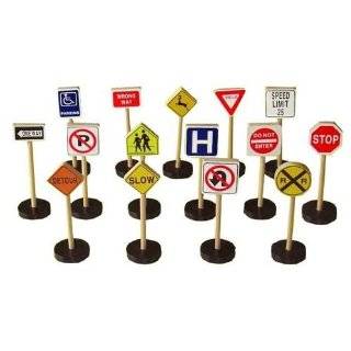  SceneMaster HO Scale Street & Highway Signs Toys & Games