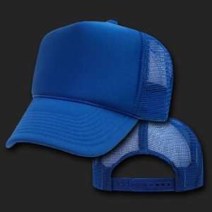  SOLID TRUCKER CAP ROYAL BLUE CAPS HATS 