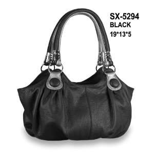 com Women Handbag Purse Fashion New Design Faux Leather Hobo Tote Bag 