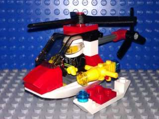 New Lego City Fire Helicopter Set 4900  