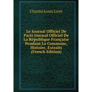  Le Journal Officiel De Paris Journal Officiel De La RÃ 