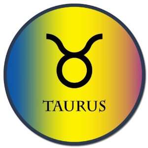  Taurus Zodiac Sign car bumper sticker 4 x 4 Automotive