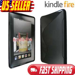 Clear TPU Gel Soft Skin Case Cover for  Kindle Fire 7 Tablet 