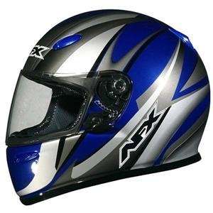  AFX FX 96 Helmet   Small/Blue Multi Automotive