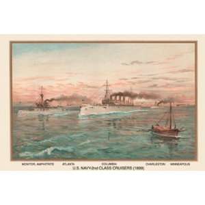 U.S. Navy 2nd Class Cruisers (1899)   Colombia   Poster by 