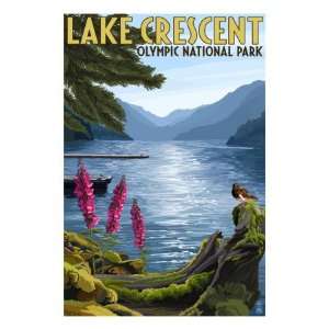  Olympic National Park, Washington   Lake Crescent Premium 