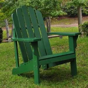  Marina Adirondack Chair in Hunter Green Patio, Lawn 