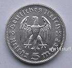 1967   F German 5 Mark Silver Coin   von Humboldt commemorative