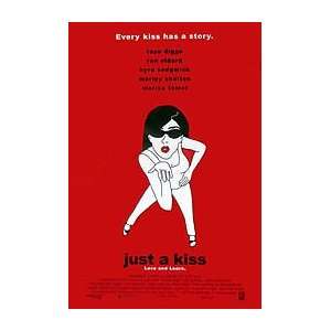  JUST A KISS (RED) Movie Poster