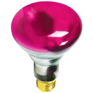  65 Watt Pink 130V Medium Base BR30 Bulb (65BR30/PK/ATH 