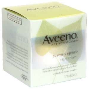 Aveeno Positively Ageless Night Cream 1.7 Oz (1 Pack 