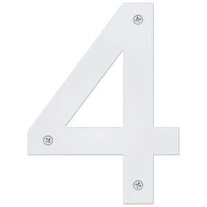  Blink Contemporary House Number in White   4 Toys & Games