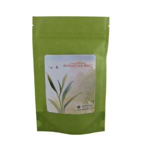 Puripan Organic Loose Green Tea, Moroccan Mint 2 oz. Bag,