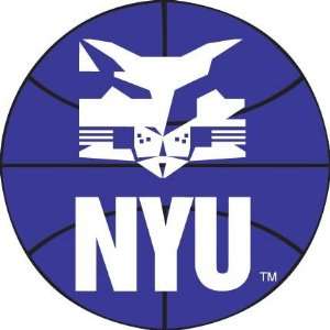  New York University Basketball Rug 4 Round