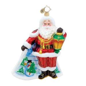  Christopher Radko Limited Edition Scenic Surprise Santa 