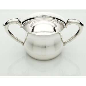  Christening Cup Sterling Silver  Italy 2 Handle Cup Baby