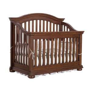    Regency Convertible Crib in English Walnut Furniture & Decor