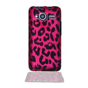  HTC EVO Shift 4G Hot Pink Leopard Skin Premium Design 