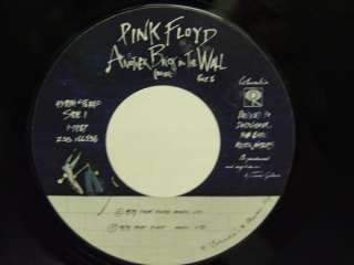 PINK FLOYD   The Wall LP (1st US Issue w/Bonus 7 Single Another 