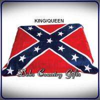   Confederate Flag Plushy Soft Blanket KING/QUEEN 79X91 Machine washable