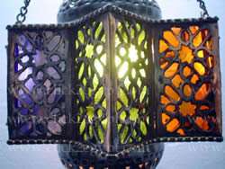 Egyptian Handmade Islamic Pendant/Hanging Lamp/Lantern  